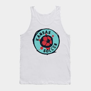 Kansas Soccer 01 Tank Top